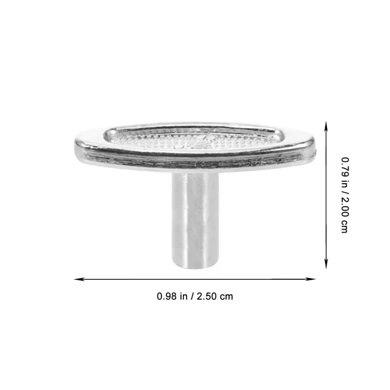 8pcs 10/20mm Musical Box Wind Key Rotating Knobs Clockwork T Shape Bar Twerking Toys Replacement 6