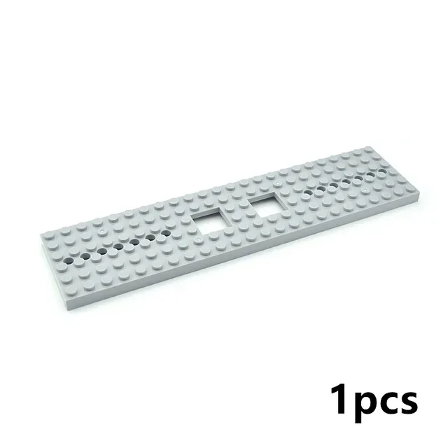 Enhanced Train Accessories and Building Block Set with Wheel Track Parts and Power Functions