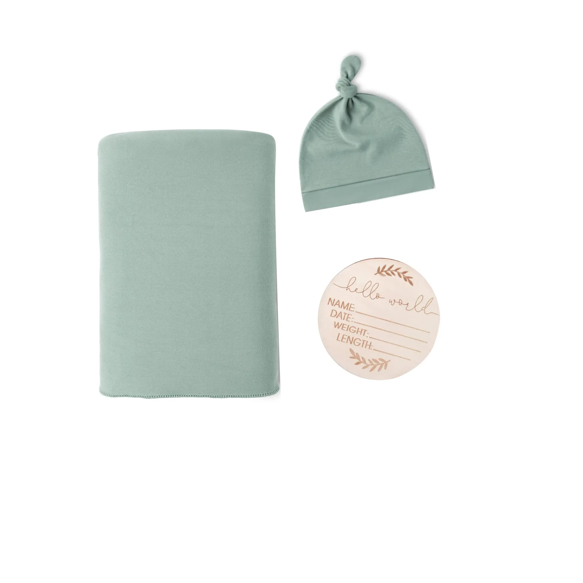 Newborn Baby Muslin Swaddle Blankets Cotton Hat Bedding Baby Receiving Blanket Swaddle Wrap Babies Accessories 3pcs Set cotton muslin blanket swaddle blanket cotton swaddle