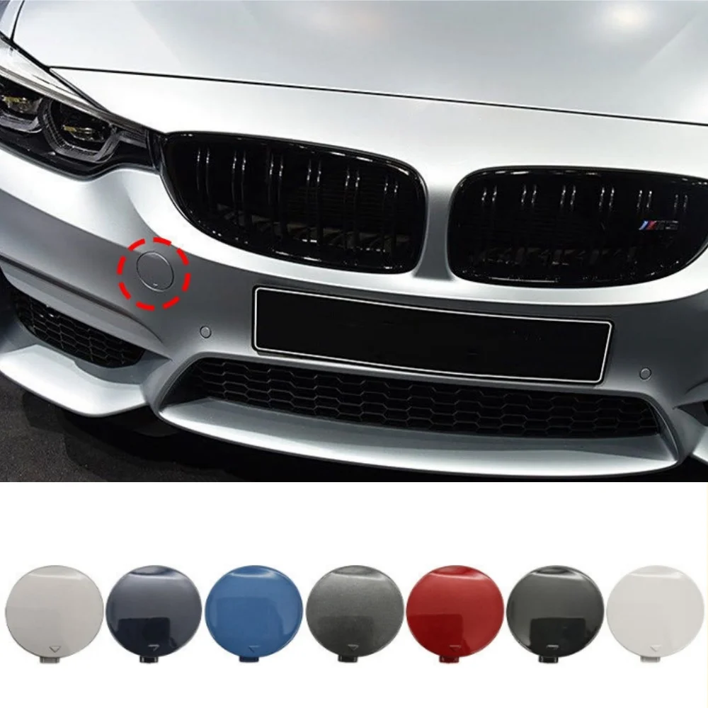 BMW M3 M4 F80 F82 F83 2014-2019 프론트 범퍼 트레일러 견인 커버 OE: 51118063105