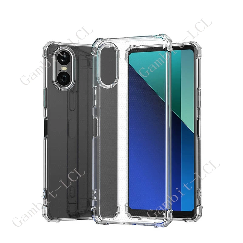 Premium Shockproof Anti-Falling TPU Silicone Case for Sony Xperia - Ultimate Protection Back Cover