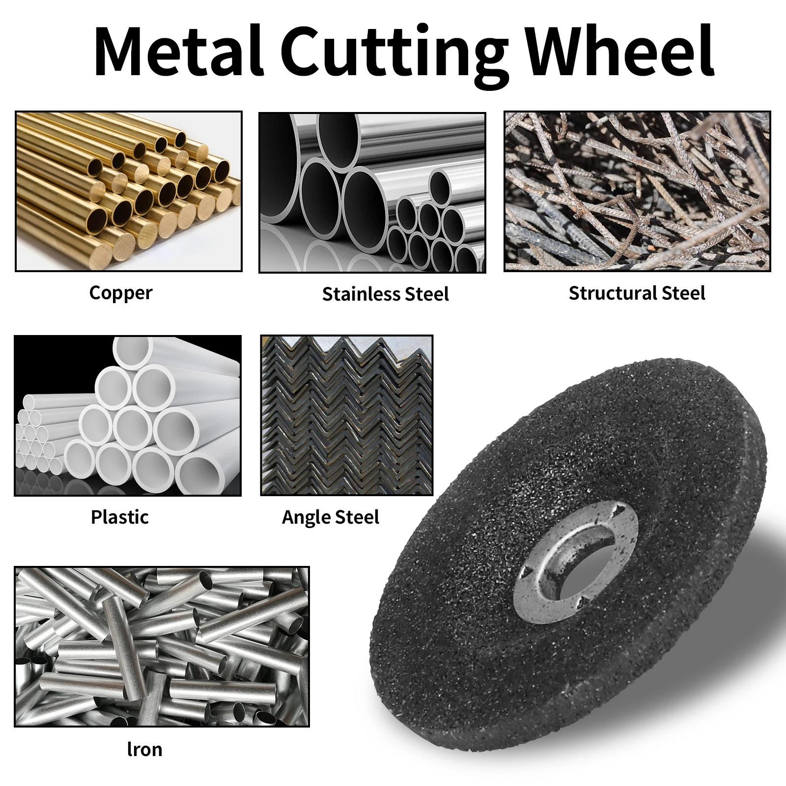 Premium Grinding and Polishing Wheel - 2 & 3 Angle Grinder Disc for Metal, Abrasive Angle Grinder Accessories
