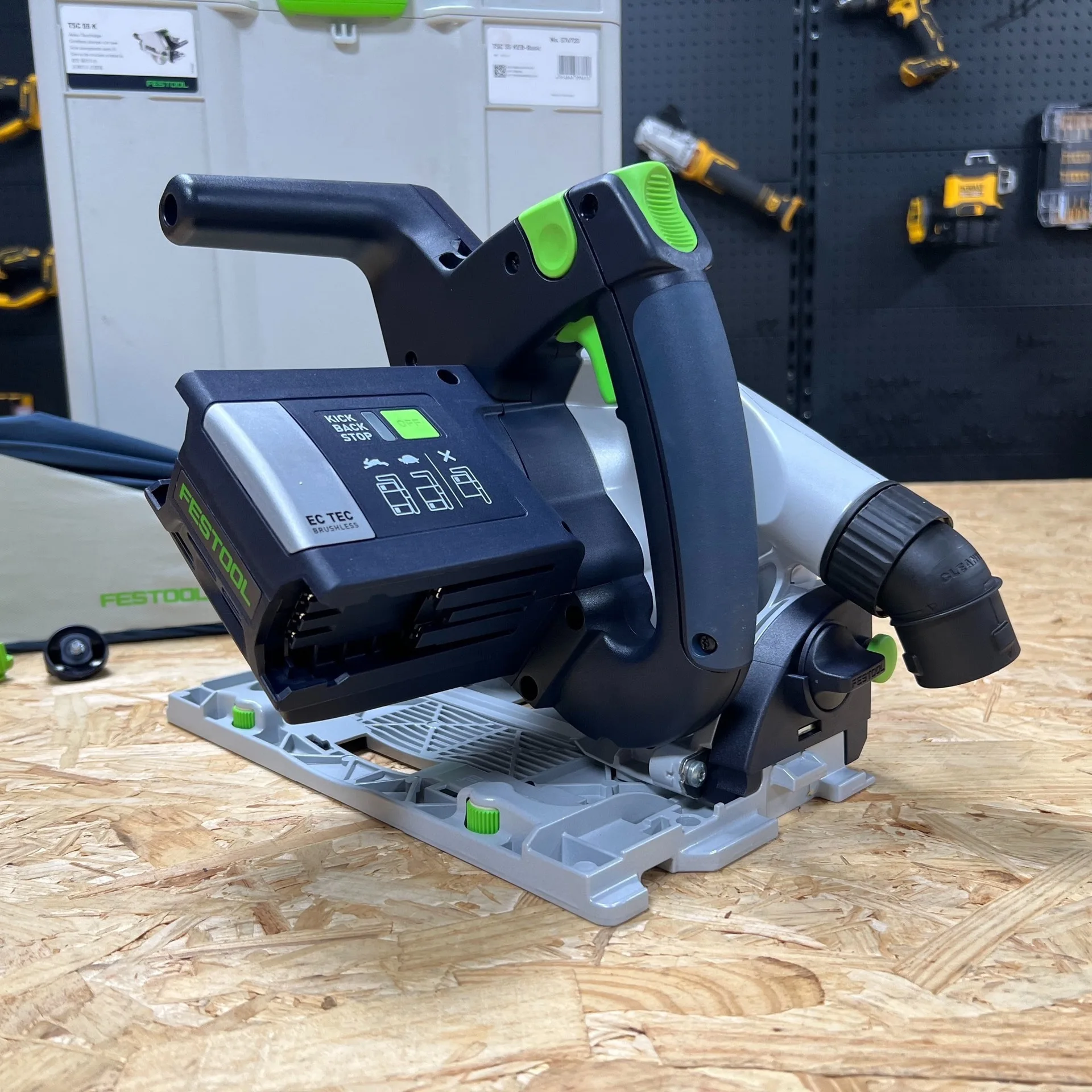 Festool 576717 TSC 55 KEB-F-Basic 18V Cordless Rail Saw 576717 Bare Metal  Only with Tool Box Accessories AliExpress