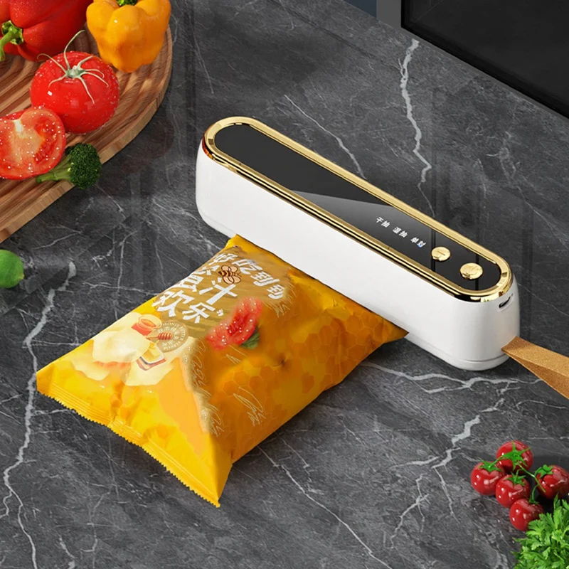 A78E-Wireless Vacuum Sealer Household Small Portable Food Packaging Plastic Sealer Vacuum Packaging Machine