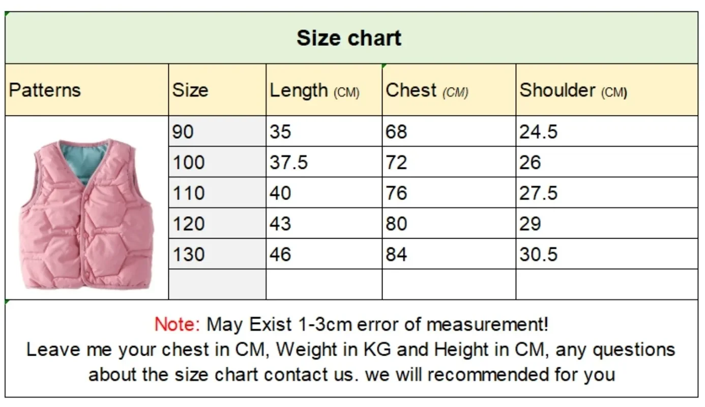남여아 겨울 코튼 패딩 민소매 코트, 따뜻한 솔리드 조끼, 어린이 상의, 가을 의상, 신상