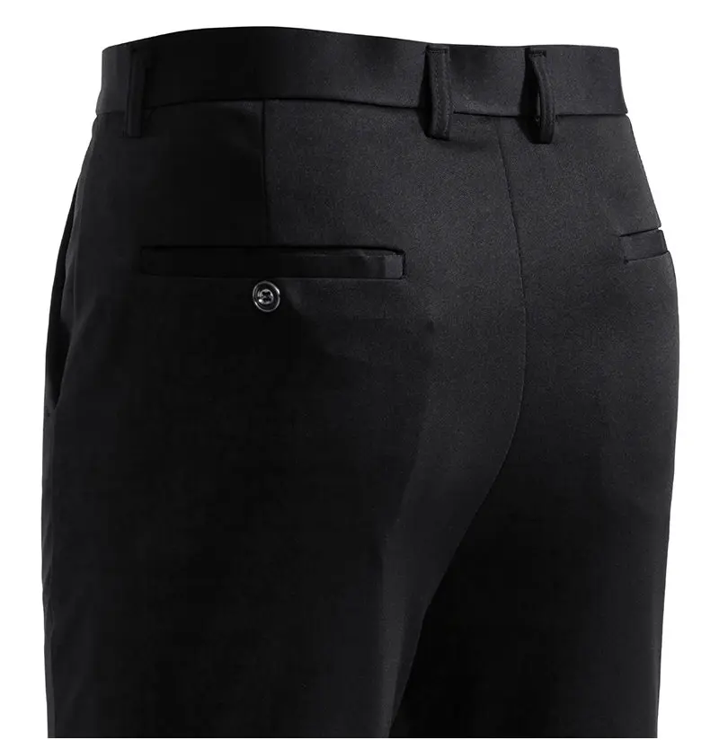 Herren Smart Casual Hosen Dehnbare Leichte Schnelltrocknende Atmungsaktive Freizeithosen Lässige Arbeitshosen für Männer – Detail 9