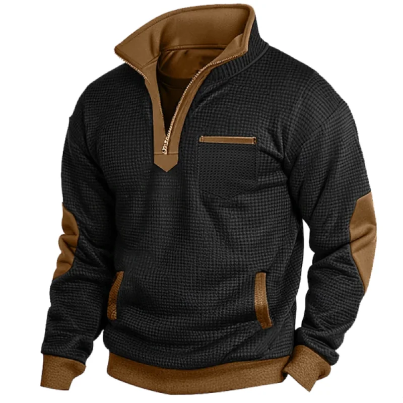 Military-Inspired Sweatshirt