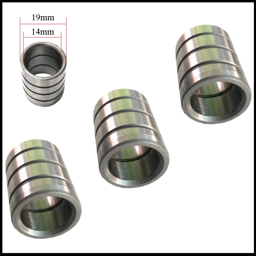 

14mm ID 19mm OD 50mm Length HRC58 GB GP Plastic Hardware Mould Oil Groove Straight Mould Guide Leader Sleeve Bushing