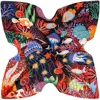 New Arrived Oversized Scarf “Underwater World”Women Silk Shawl 51in Large Wrap Stoles Lady Bandanas Hijab Femme Present 6