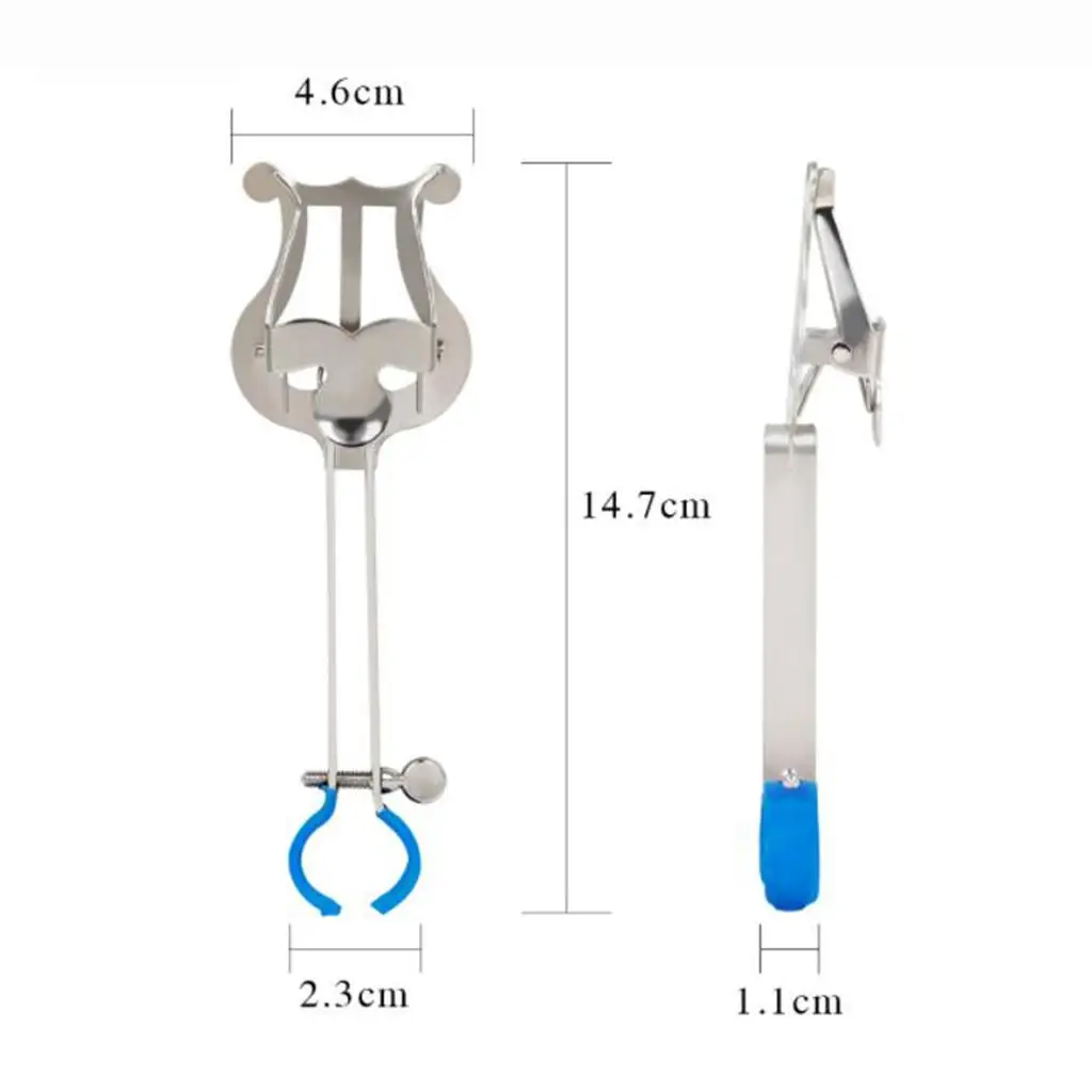 Sheet Music Clamp-on Holder Trumpet Sheet Clip Holder for Trumpet/Cornet/French