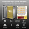 Food-Dehydrator Machine 22 Trays, 220V Large Food-Dehydrator for Jerky 104ºF-194ºF, Fruit Dehydrator with 6 Silicone 3
