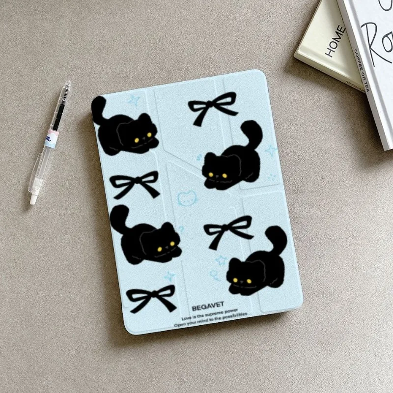 Black Cat 3+Y Folded Tablet Case