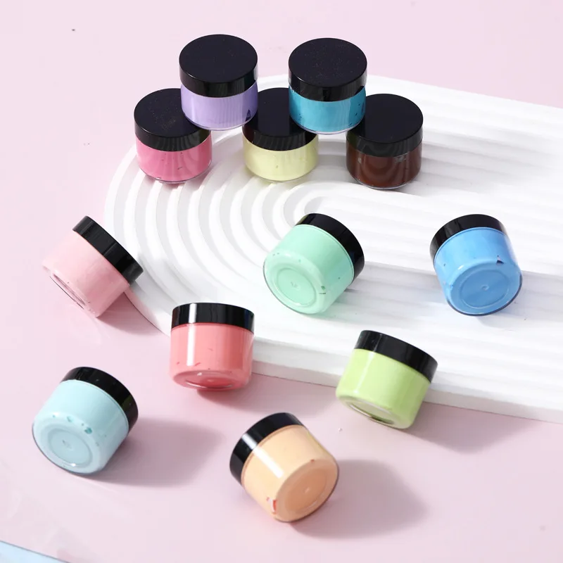 Liquid Silicone Color Paste for DIY Crafts and Painting