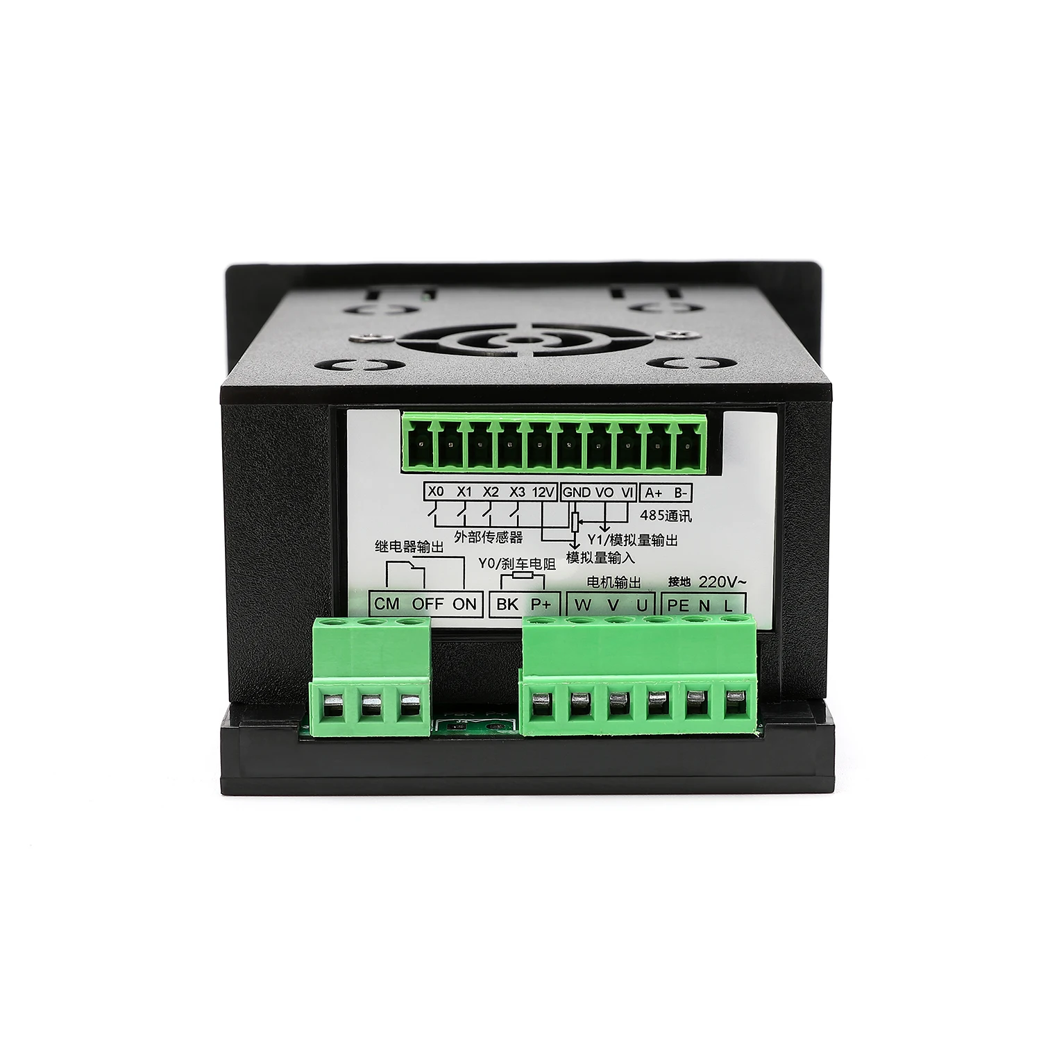 750W RS485 VFD 소형 주파수 변환기 3상 220V 모터 드라이버 MCU 단상 입력 모터 속도 컨트롤러