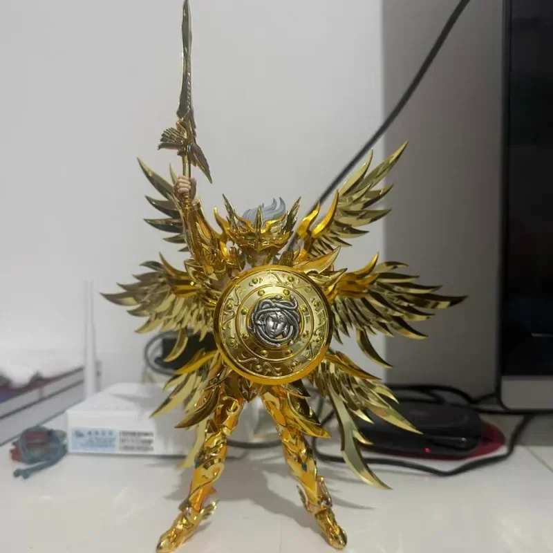 Фото Toypoint Zeus The King Of The God Saint Seiya тканевые пятна миф Exmetal аниме Модели армированные фигурки из ПВХ игрушки для детей мальчиков рождественские подарки №3