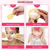 12Pcs Compressed Facial Sponge for Estheticians Face Round Cleansing Sponge Makeup Removal Sponge Pad Exfoliating Spa Washing 2