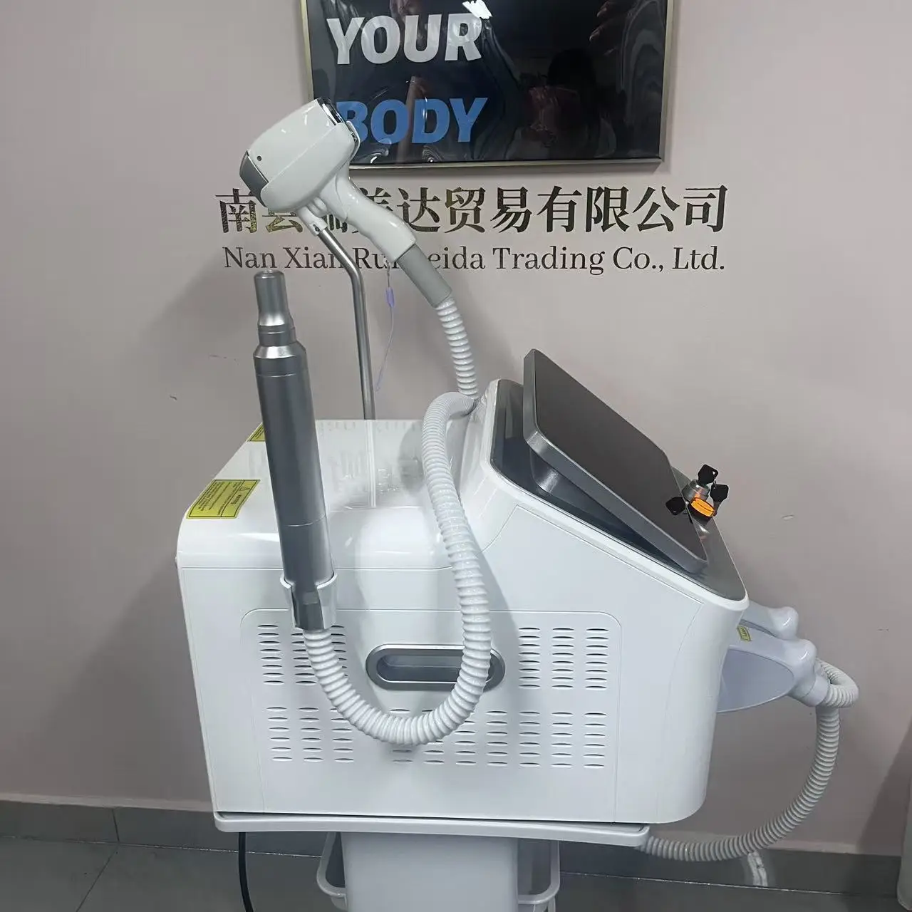5000W 2-in-1 Diode Laser Hair Removal & Picosecond Laser, 10 or16 Laser Bars, Dual Cooling System, LED LCD, Four Wavelengths CE 3