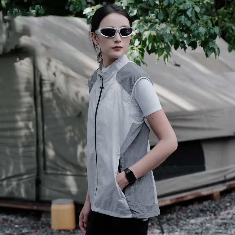 분리형 후드 자전거 재킷 통기성 방풍 자외선 차단 사이클링 탑 반사 MTB 로드 바이크 스포츠웨어