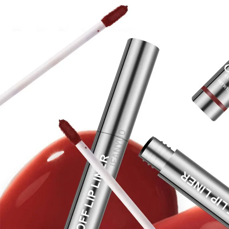 12Colors Highly Pigmented Lip Liner Tattoo Lipstick Peel Off Lip Liner Waterproof Long Lasting Matte Coutour Stain Makeup