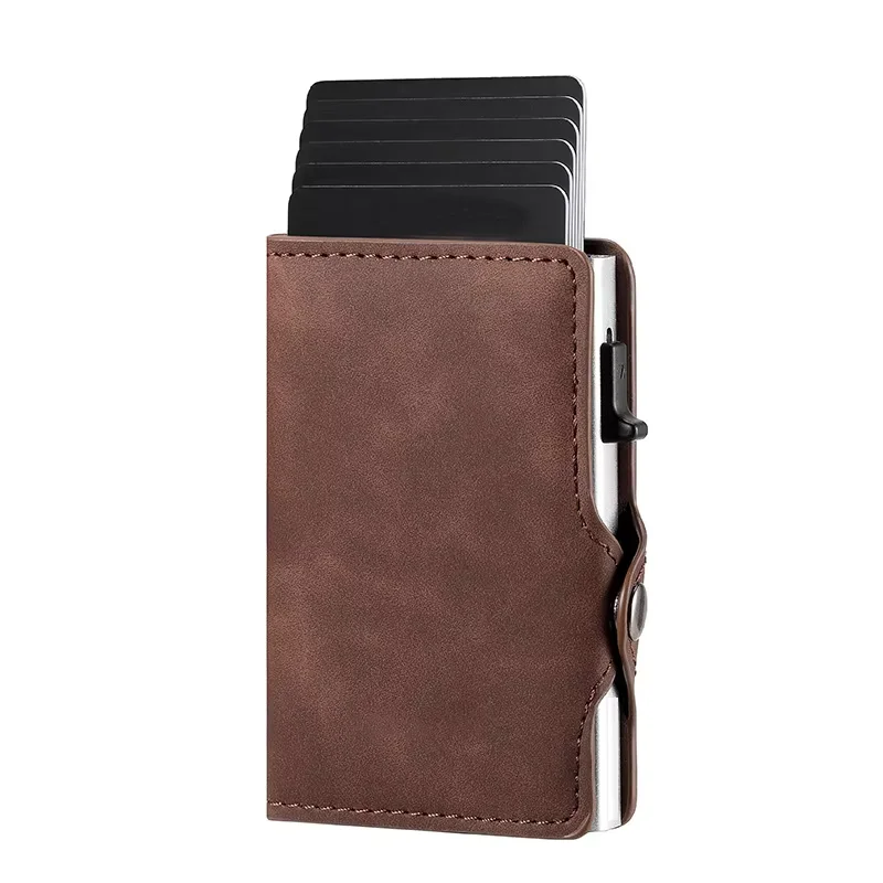 Sleek Carbon Fiber RFID-Blocking Minimalist Wallet