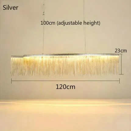 Silver L120cm