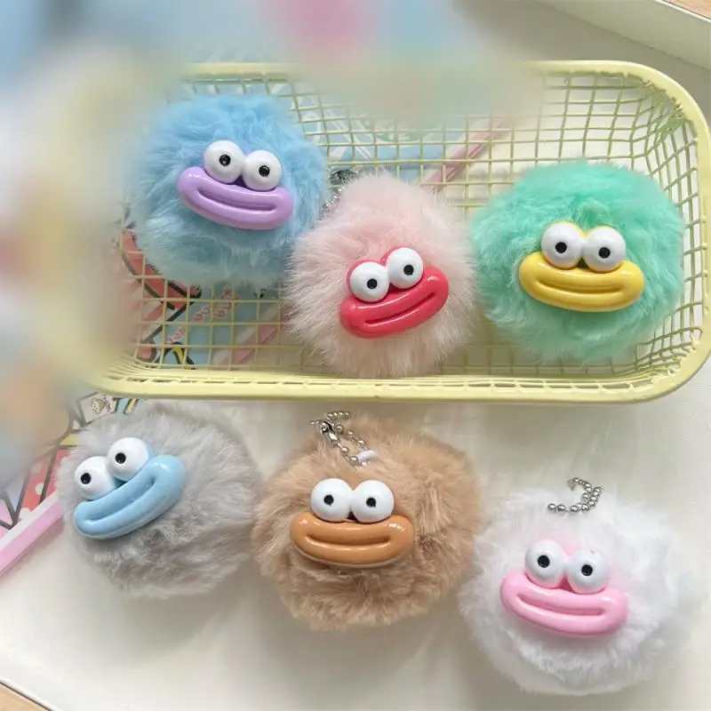 Plush Keychain 1-4PCS Hanging Ornaments for Luggage