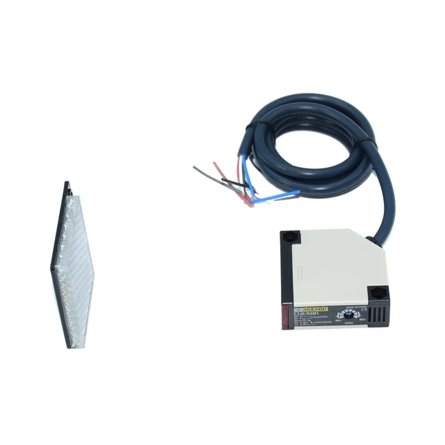 DC12-24V Reflective Photoelectric Switch Photocell E3JK-R4M1 Infrared Beam Detector Square Reflex Light Barrier Sensor 4