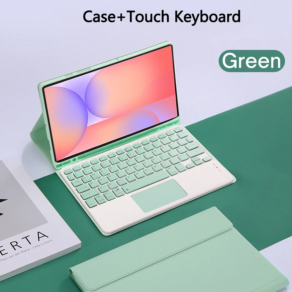Versatile Tablet Case with Detachable Keyboard and Pencil Holder