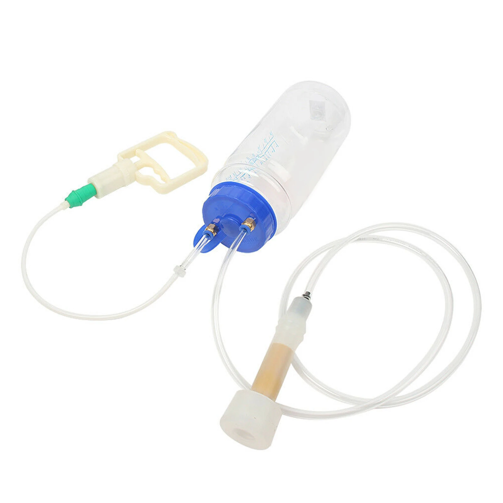 

Sheep Cows Single Head Farm Portable Milking Machine Manual Vacuum Bottle 2L Pump Bucket Goat Household