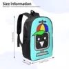 Custom Sprunki Happy Mr Fun Computer Head Fashion Kids Backpack Women Men Teenagers Schoolbags Travel Laptop Backpack 4
