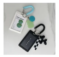 MINKYS Black Series Kpop Photo Card Holder Idol Photo Protective Display Photocards Protective Holder Kawaii Stationery 1