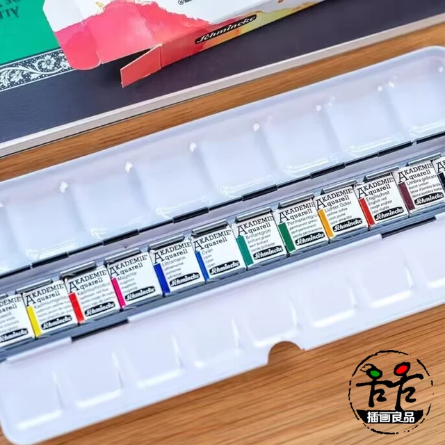 Professional Watercolors Set, Schmincke Water Color