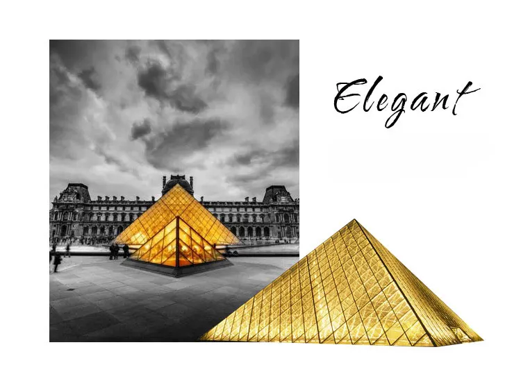 Description Picture 6 of itemDesk Ornaments Light Luxury Ceramic Pyramid Creative Figurine Nordic Style Bookcase Living Room Home Decoration Crafts