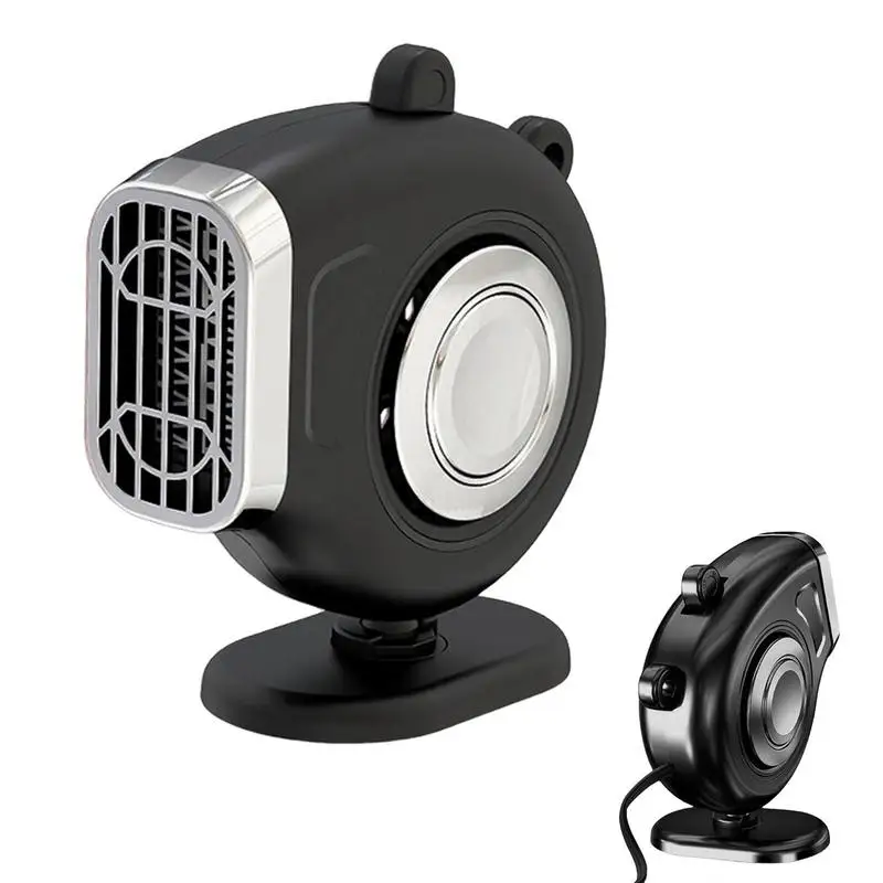 

Car Heater Defroster 360 Rotation Car Cooling Device 2 In 1 Fast Cooling Fan For Car 150W Portable Electric Fan 12V Defogger