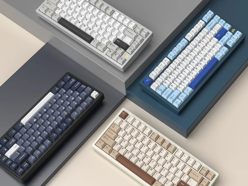 ワイヤレスアルミニウムメカニカルキーボード,クイックリリース