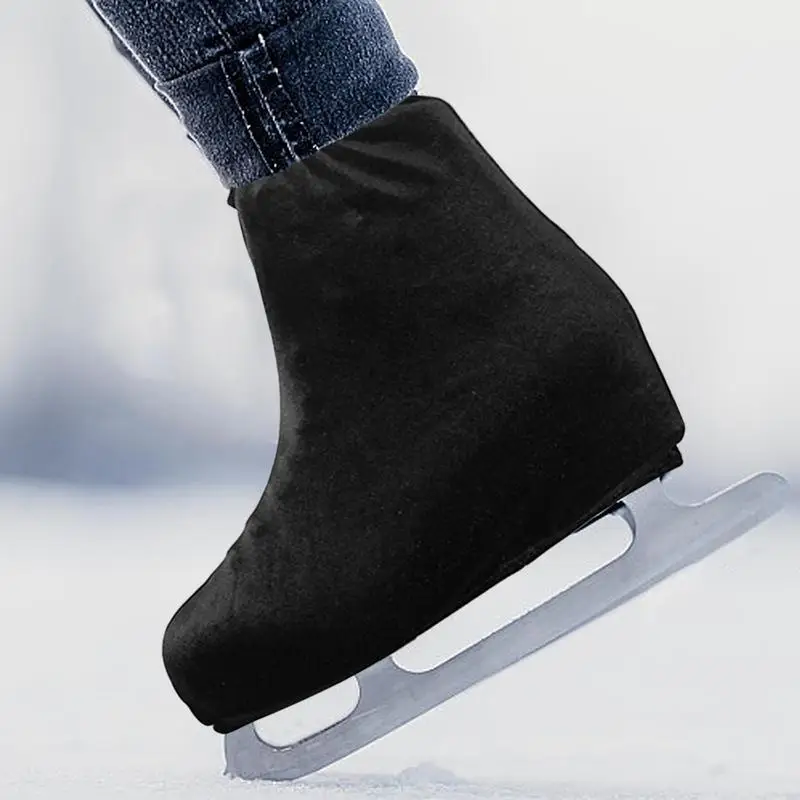 Fundas de franela para botas de patinaje sobre ruedas, fundas para botas de patinaje sobre hielo, protección y rendimiento