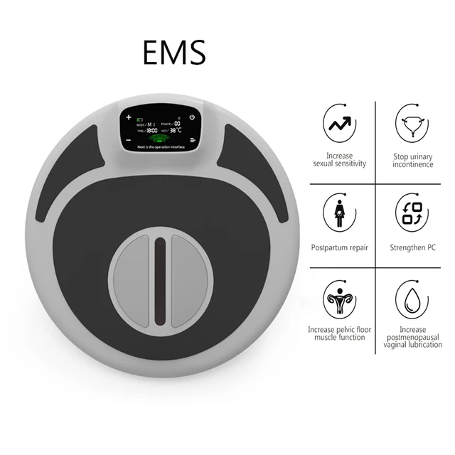 EMS Electric Pelvic Floor Muscle Stimulator Postpartum Recovery Treatment Kegel Exercise Trainning Chair
