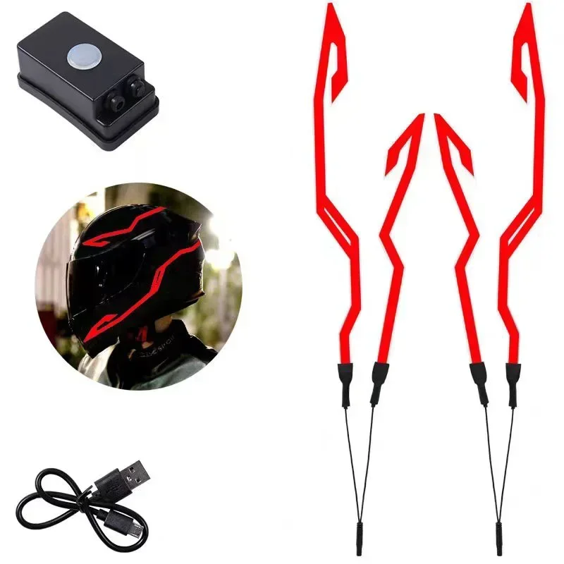 Waterproof LED Motorcycle Helmet Light Accessory