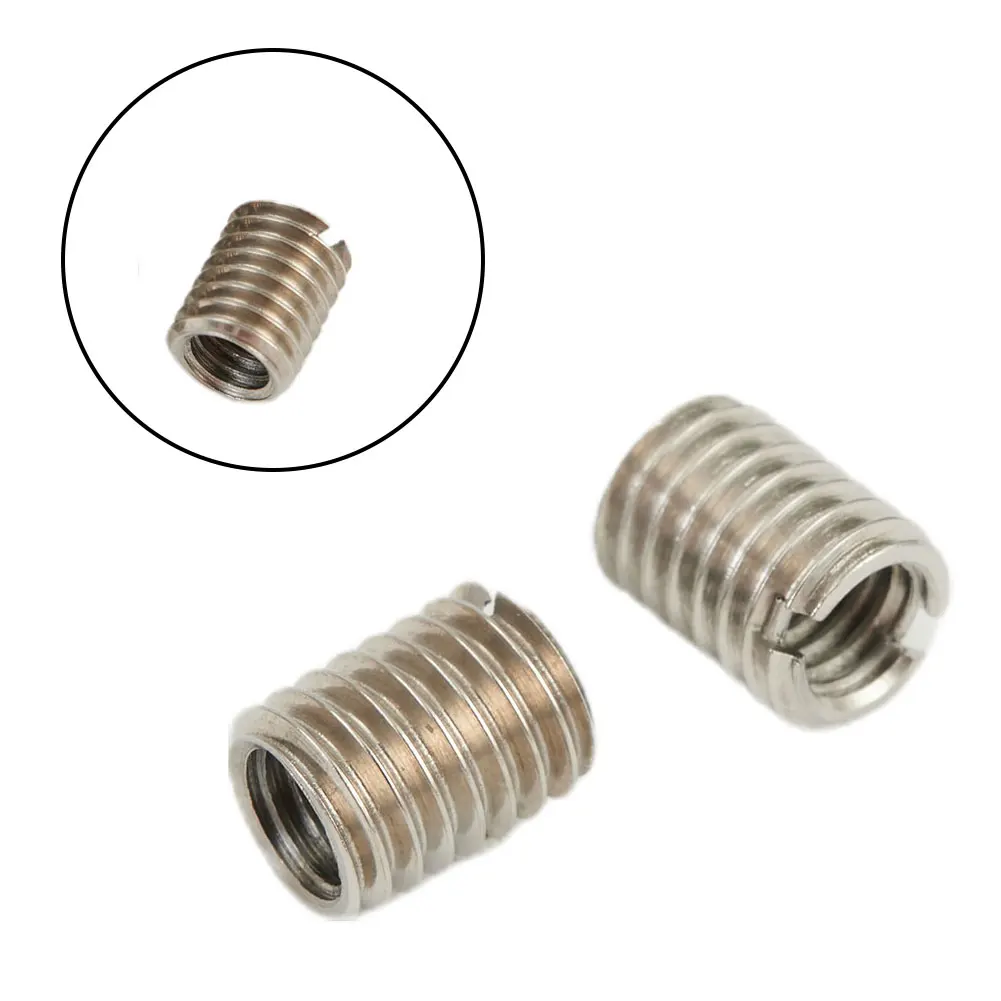 

10pcs Thread Reducer Threaded Reducer Accessories Replacement Stainless Steel Tool M8 8MM MALE TO M6 6MM FEMALE