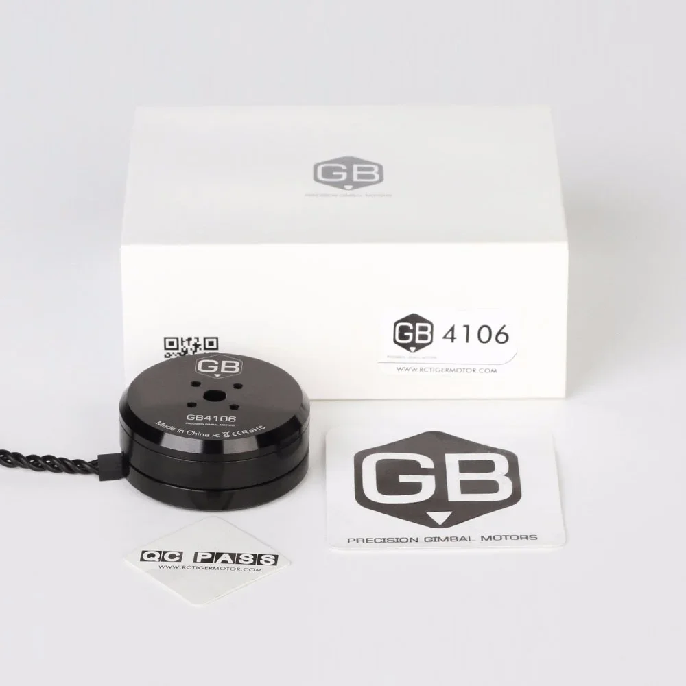 Moteur sans balais GB4106 KV53 pour stabilisateur drone, adapté aux batteries 3-6S