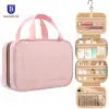 Foldable Travel Organizer Toiletry Makeup Bag Women Cosmetic Make Up Storage Waterproof Beauty Pouch Men Bathroom Hanging Case 5