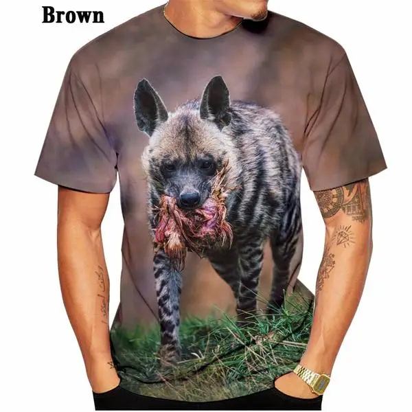 Men's Oversized 3D Print T Shirt