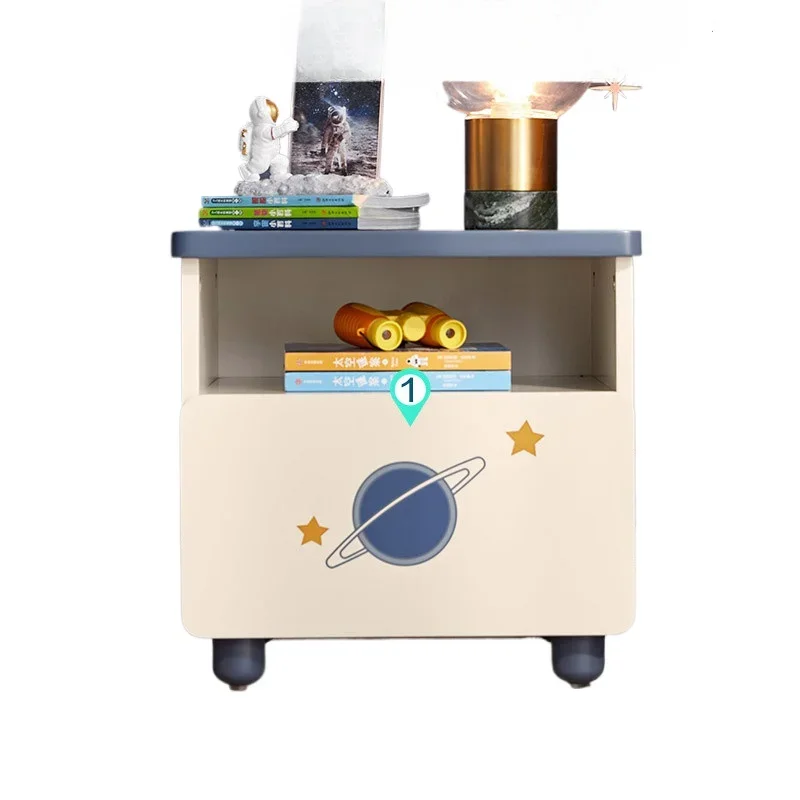 ~Modern simple small children's bedside table bedroom household small size storage bedside table
