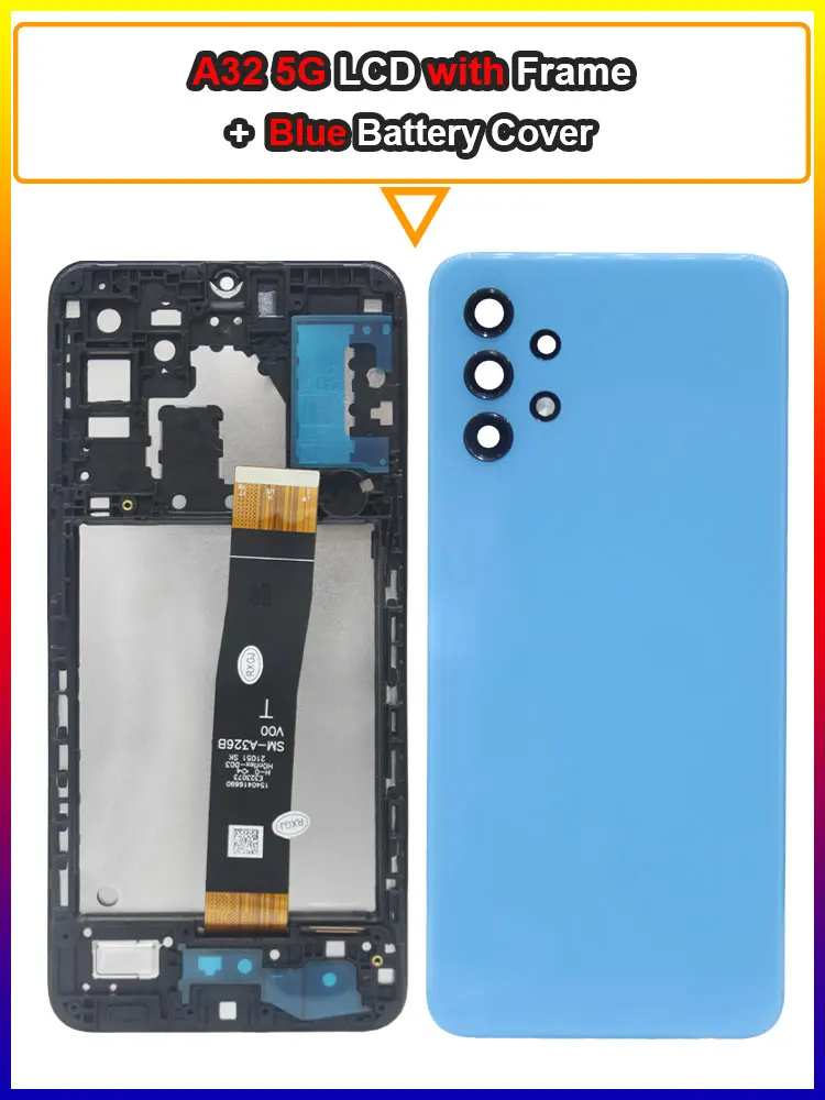 LCD F Blue Cover