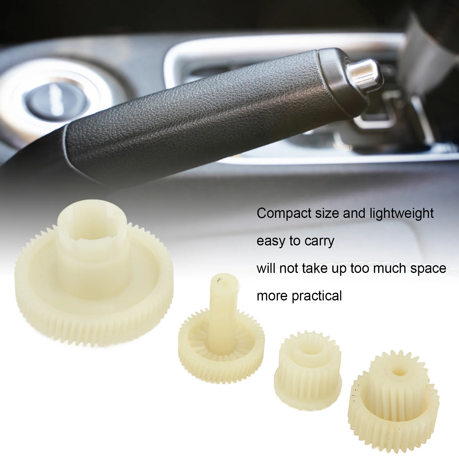 4pcs Car Accessories Parking Hand Brake Gear Actuator Repair Kit Replacement for Land Rover Range Rover Discovery 3 4 Sport handbrake switch cover handbrake button cover handbrake lever button parking brake release handle handbrake plate