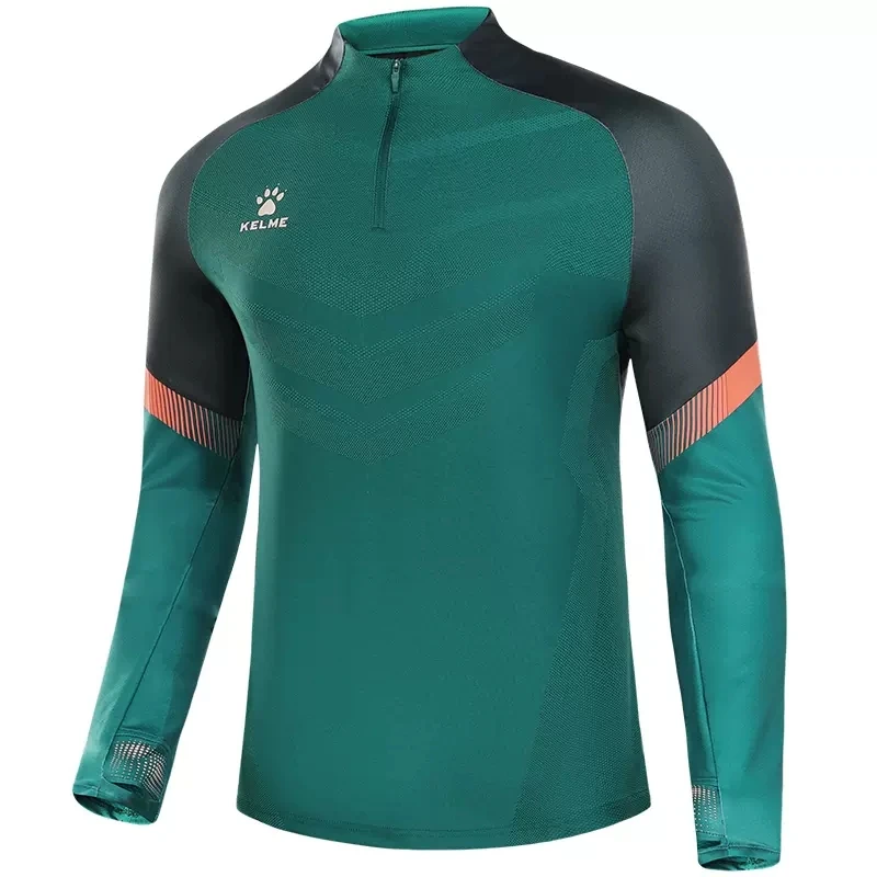 KELME Football Training Suit Long-sleeved Custom Knitted