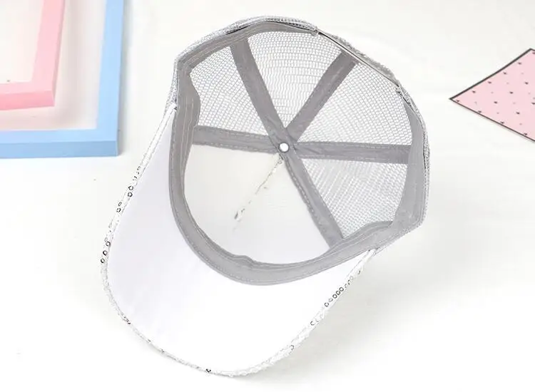 Little Diva Sparkle Cap | Sequin Kids Baseball Hat