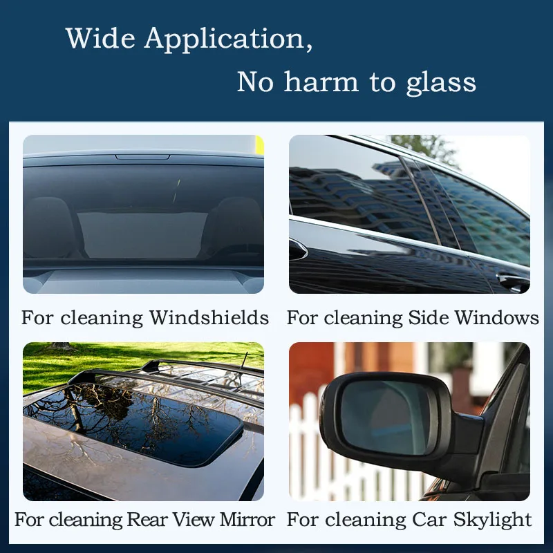 Windshield Polishing Kit Car Rear View Window Glass Restoration