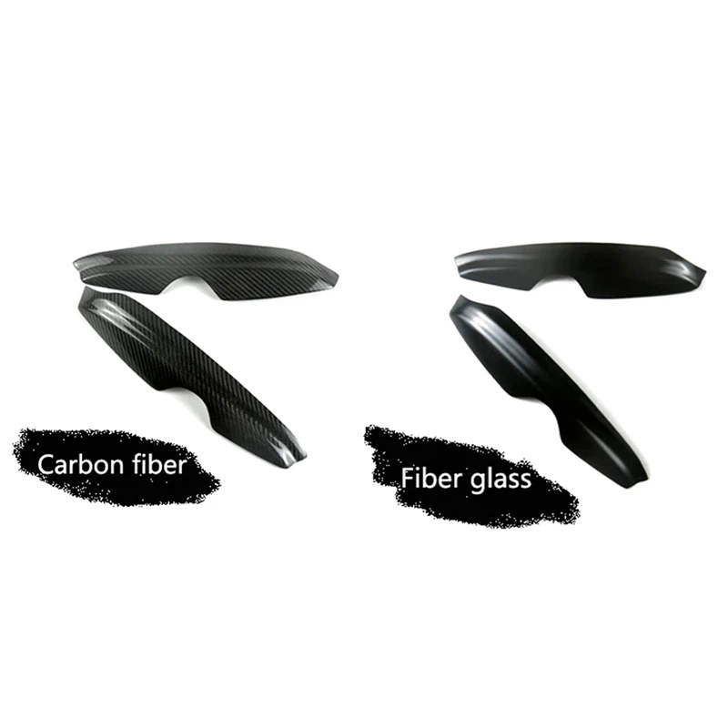 

Carbon Fiber Car Headlight Lamp Eyebrow Sticker For VW Golf 4 MK4 IV 1999-2004 Front Headlight Trim Parts Accessories