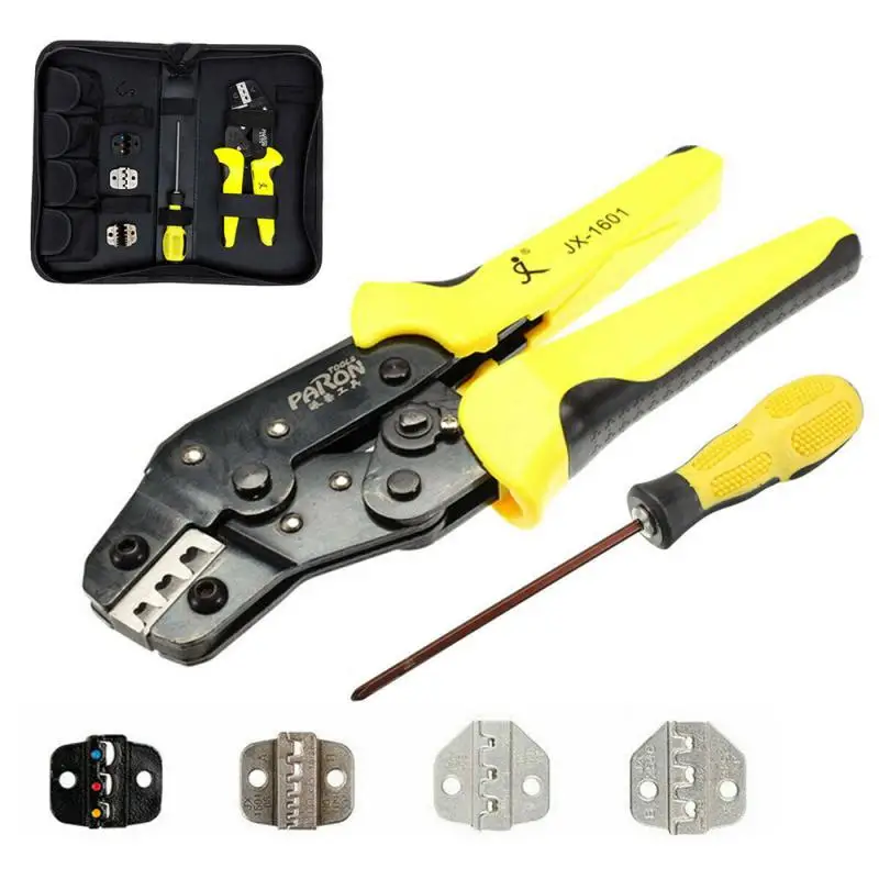 

Wire Crimping Tool Handy Time-saving Precise Efficient Durable Crimp Terminal Connectors Electrical Crimping Tool Complete Set